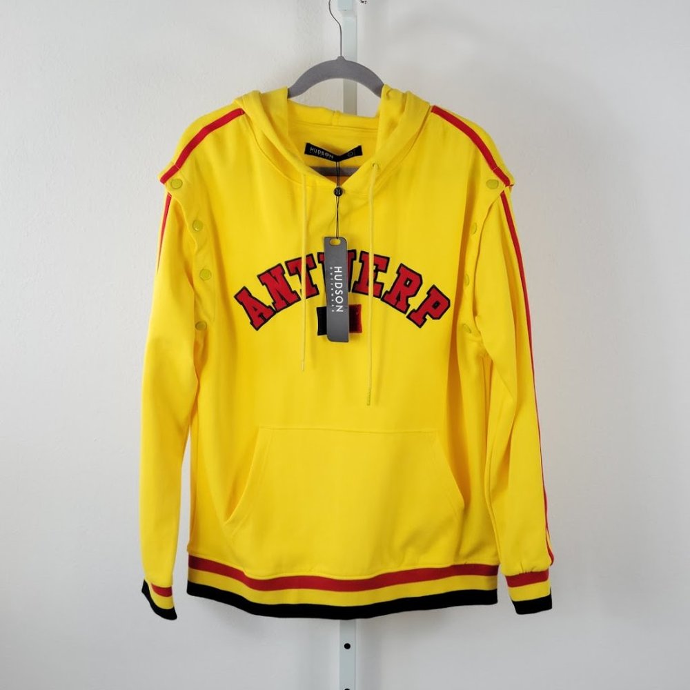 HUDSON OUTERWEAR city detachable sleeve hoodie Sz L